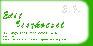 edit viszkocsil business card